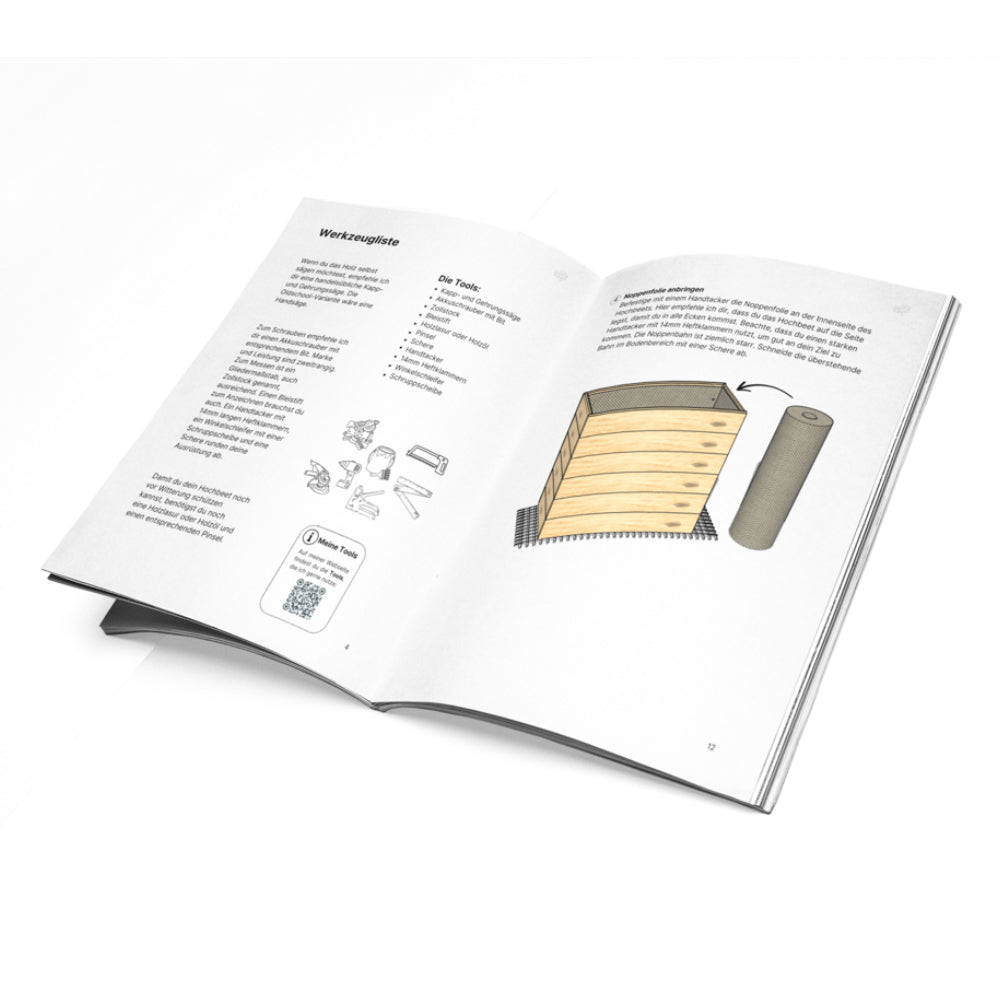 Hochbeet ohne Boden - Bauanleitung