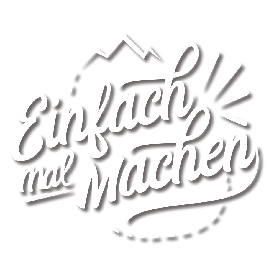 Einfach mal machen Aufkleber