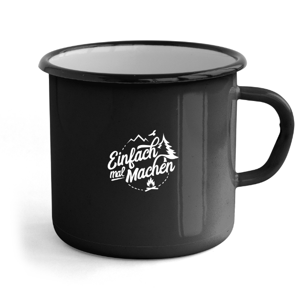 Emaille Tasse