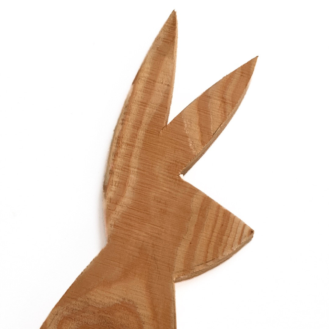 Holzschild Osterhase