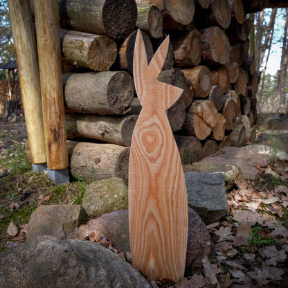 Holzschild Osterhase