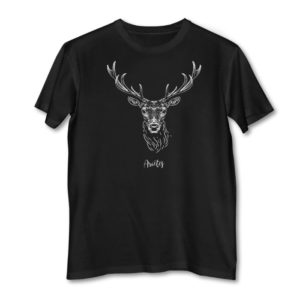 Hirsch T-Shirt von Tom Siesing