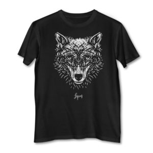 Wolf T-Shirt von Tom Siesing