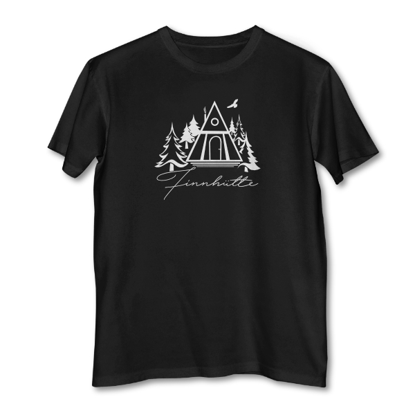T-Shirt Finnhütte von Tom Siesing